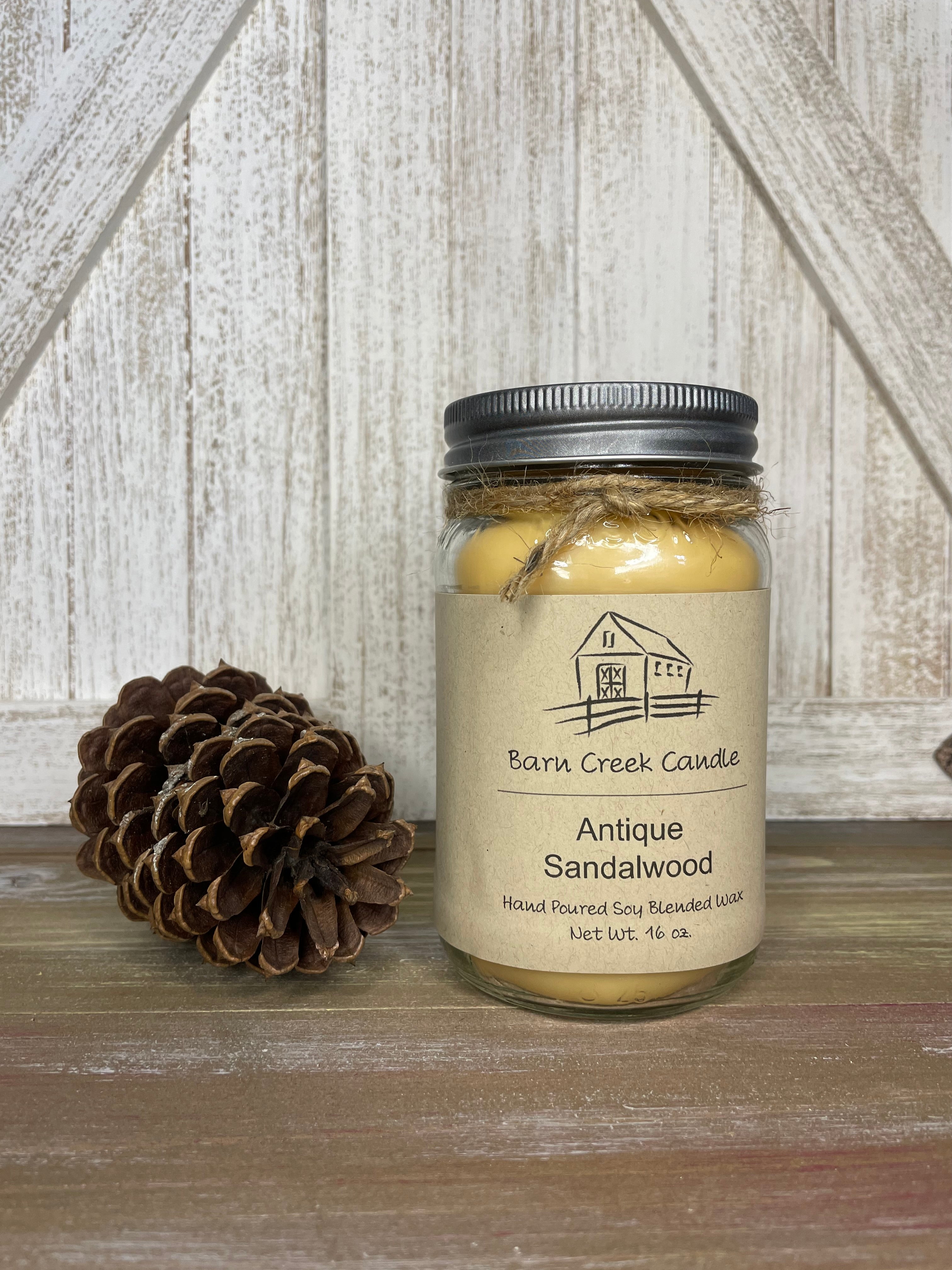 Brushy Creek [Sandalwood + Leather] Soy Candle / Wax Melt – The